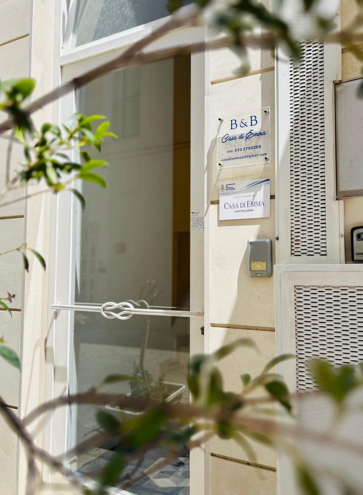 B&B Casa Di Emma 포르토 세자레오 외부 사진